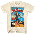 Def Leppard-Comic-Natural Adult S/S Tshirt - Clothing, Shoes & Accessories:Men's Clothing:T-Shirts - Coastline Mall