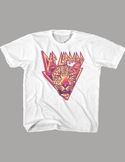 Def Leppard - Leppard Leopard | White S/S Toddler-Youth T-Shirt | Clothing, Shoes & Accessories > Kids > Unisex Kids > Unisex Kids' Clothing - Coastline Mall