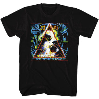 Def Leppard-Hysteria-Black Adult S/S Tshirt - Coastline Mall