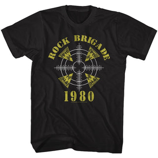 Def Leppard-Rock Brigade-Black Adult S/S Tshirt - Coastline Mall