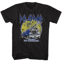 Def Leppard-US Invasion-Black Adult S/S Tshirt - Coastline Mall