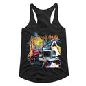 Def Leppard-Jumble-Black Ladies Racerback - Coastline Mall