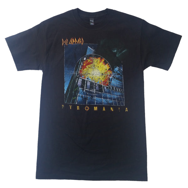 Def Leppard Pyromania Adult T-Shirt - Coastline Mall