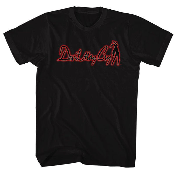 Devil May Cry-Dmc Logo-Black Adult S/S Tshirt - Coastline Mall