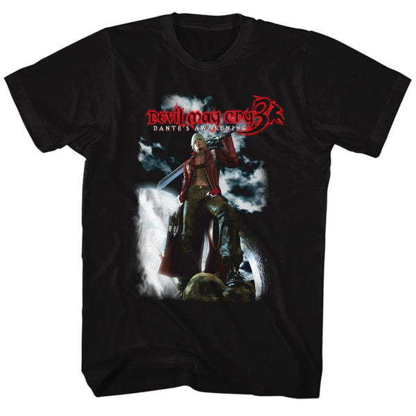 Devil May Cry - Dante's Awakening (Dmc 3) | Black S/S Adult T-Shirt - Coastline Mall