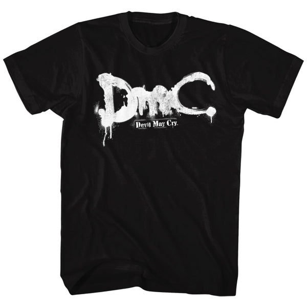 Devil May Cry-New Logo-Black Adult S/S Tshirt - Coastline Mall