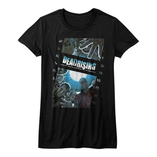 Dead Rising-Zombiefilm-Black Ladies S/S Tshirt - Coastline Mall