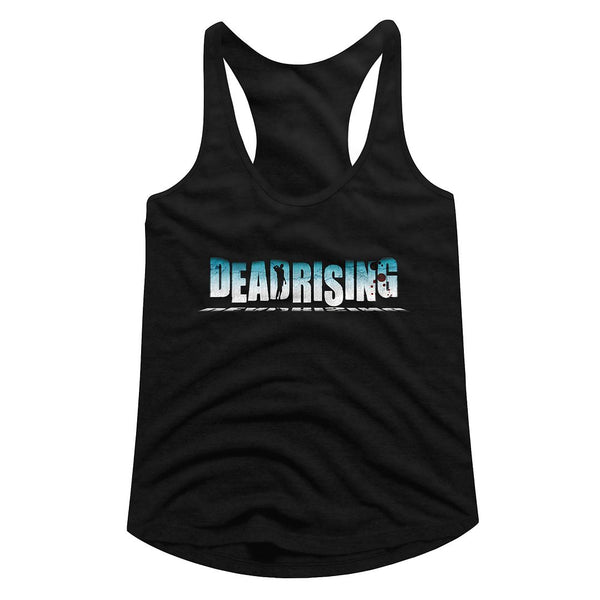 Dead Rising-Logo-Black Ladies Racerback - Coastline Mall
