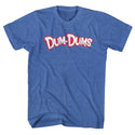 Dum Dums-Logo-Royal Heather Adult S/S Tshirt - Coastline Mall