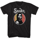 Escape From New York-Circle Snake-Black Adult S/S Tshirt - Coastline Mall