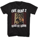 Evil Dead-Evil Dead Chainsaw Ash Japanese-Black Adult S/S Tshirt - Coastline Mall