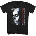Evil Dead-Evil Dead Skull And Japanese Text-Black Adult S/S Tshirt - Coastline Mall
