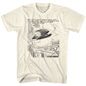 Flash Gordon-Heavy Hearts-Natural Adult S/S Tshirt - Coastline Mall