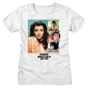 Ferris Bueller's Day Off - Sloane Collage | White S/S Ladies T-Shirt - Coastline Mall