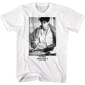 Ferris Bueller's Day Off - PJ's | White S/S Adult T-Shirt - Coastline Mall