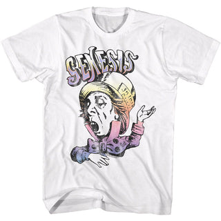 Genesis - Genesis Rainbow Hatter | White S/S Adult T-Shirt - Coastline Mall