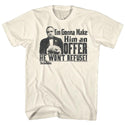Godfather-An Offer-Natural Adult S/S Tshirt - Coastline Mall