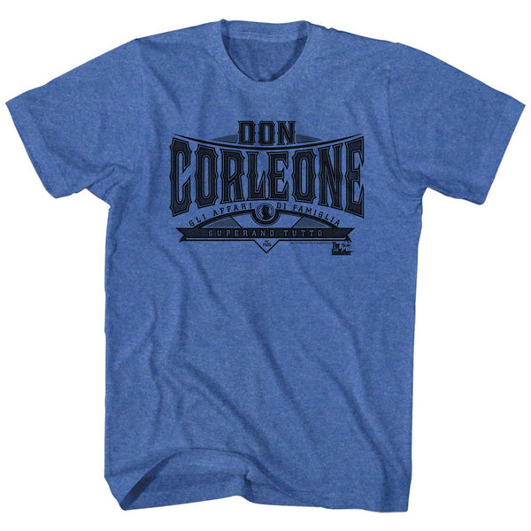 Godfather-Don Corleone-Royal Heather Adult S/S Tshirt - Coastline Mall