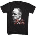 Godfather-Can't Refuse The Don-Black Adult S/S Tshirt - Coastline Mall