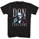 Godfather-Don Corleone-Black Adult S/S Tshirt - Coastline Mall