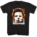 Halloween-Halloween Multiple Logos-Black Adult S/S Tshirt - Coastline Mall