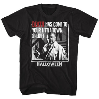 Halloween-Death-Black Adult S/S Tshirt - Coastline Mall