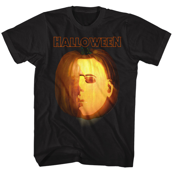 Halloween-Jackolantern-Black Adult S/S Tshirt - Coastline Mall