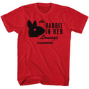Halloween-Rabbit-Red Adult S/S Tshirt - Coastline Mall