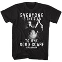 Halloween - EIET One Good Scare Logo Black Adult Short Sleeve T-Shirt tee - Coastline Mall