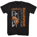 Halloween - Home Logo Black Adult Short Sleeve T-Shirt tee - Coastline Mall