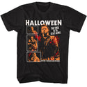 Halloween-Halloween Blood Splatter-Black Adult S/S Tshirt - Coastline Mall
