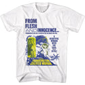 Hammer Horror - Flesh & Innocence | White S/S Adult T-Shirt - Coastline Mall