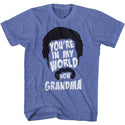 Happy Gilmore-You're In My World-Royal Heather Adult S/S Tshirt - Coastline Mall