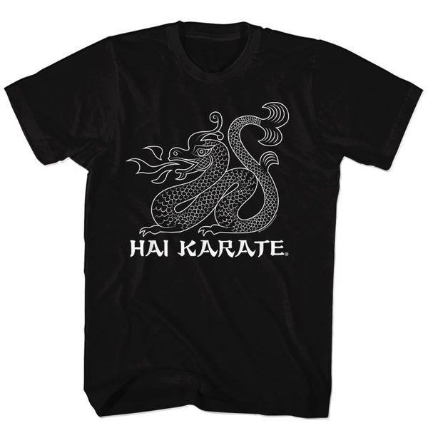 Hai Karate-Hk Dragon-Black Adult S/S Tshirt - Coastline Mall