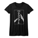 Hai Karate-Karate Chop-Black Ladies S/S Tshirt - Coastline Mall