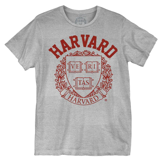 HARVARD- Circle Shield Men's T-Shirt | Clothing, Shoes & Accessories:Adult Unisex Clothing:T-Shirts - Coastline Mall
