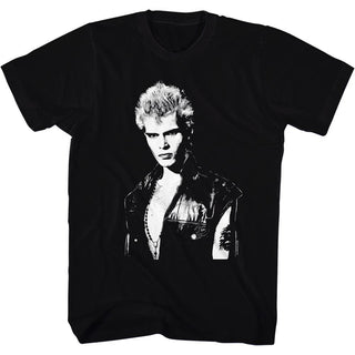 Billy Idol-Billy I-Black Adult S/S Tshirt - Coastline Mall