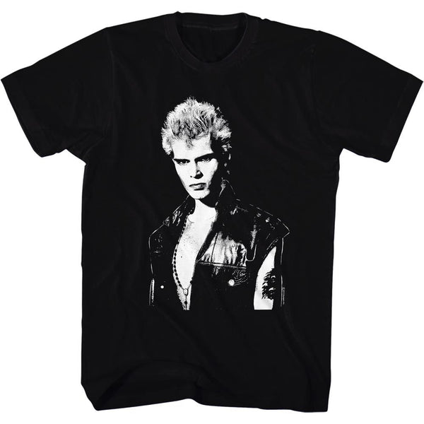 Billy Idol-Billy I-Black Adult S/S Tshirt - Coastline Mall