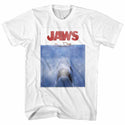 Jaws-Jaws-White Adult S/S Tshirt - Coastline Mall