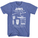 Jaws-Survival Kit 2-Royal Heather Adult S/S Tshirt - Coastline Mall