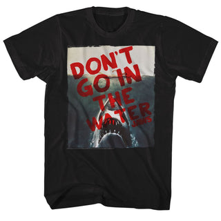 Jaws-Don'T Do It-Black Heather Adult S/S Tshirt - Coastline Mall