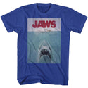 Jaws-Poster-Royal Adult S/S Tshirt - Coastline Mall
