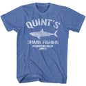 Jaws-Quint's-Royal Heather Adult S/S Tshirt - Coastline Mall