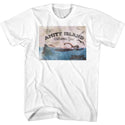 Jaws-Welcome-White Adult S/S Tshirt - Coastline Mall