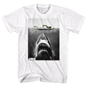Jaws-Marco Polo-White Adult S/S Tshirt - Coastline Mall