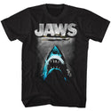 Jaws-Lichtenstein-Black Adult S/S Tshirt - Coastline Mall