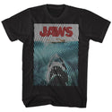 Jaws-Wiggly-Black Adult S/S Tshirt - Coastline Mall