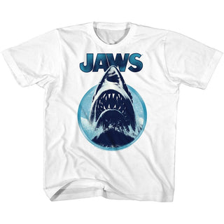 Jaws-Jawhol-White Toddler-Youth S/S Tshirt - Coastline Mall