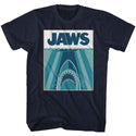 Jaws-Jaw5441-Navy Adult S/S Tshirt - Coastline Mall