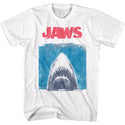 Jaws-Simplified Jaws-White Adult S/S Tshirt | Clothing, Shoes & Accessories:Men's Clothing:T-Shirts - Coastline Mall